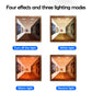 3D Naked Eye Visual Night Light Painting