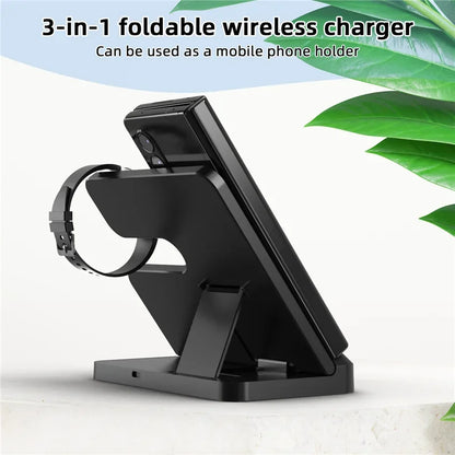 100W 3 in 1 Wireless Charger